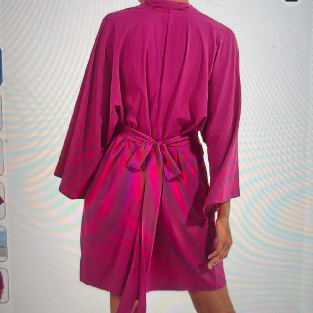Coolibar Kimono-Style Wrap 50 SPF Sun protectant. - Picture 3 of 7